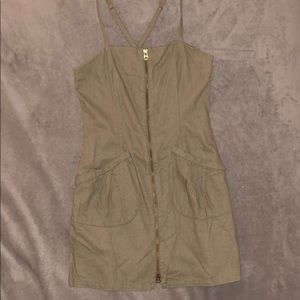 Beige Casual Chic Dress